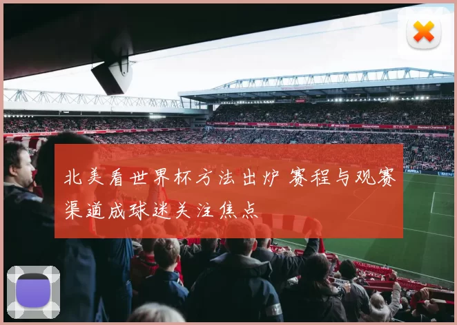 北美看世界杯方法出炉 赛程与观赛渠道成球迷关注焦点