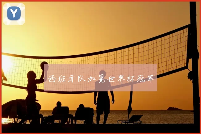 西班牙队加冕世界杯冠军