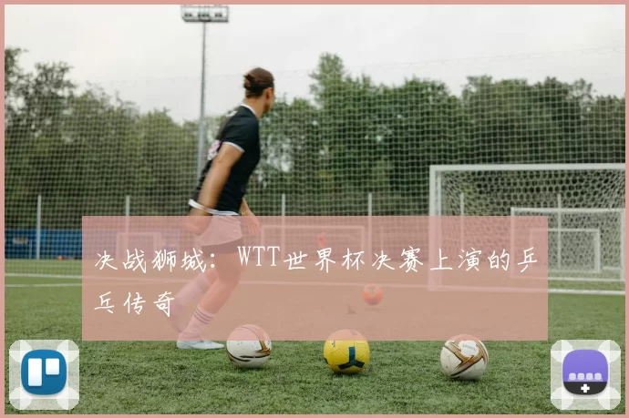 决战狮城:WTT世界杯决赛上演的乒乓传奇