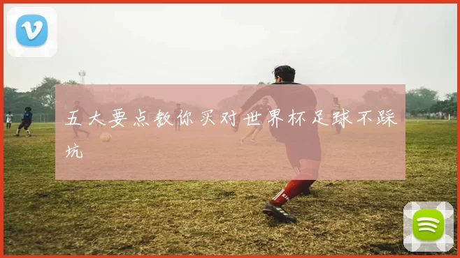 五大要点教你买对世界杯足球不踩坑