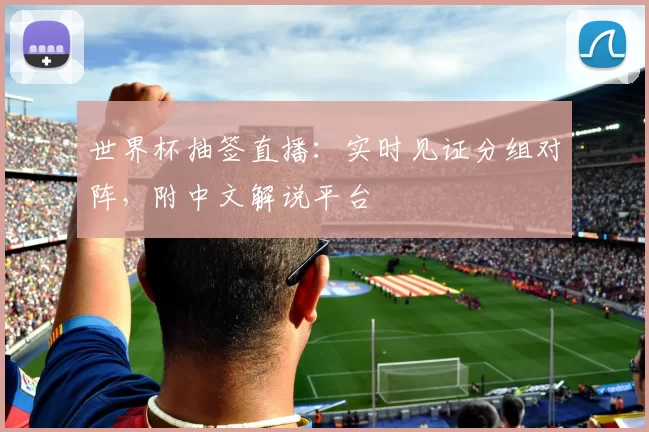 世界杯抽签直播：实时见证分组对阵，附中文解说平台
